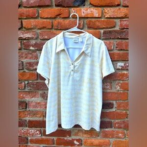Chico’s Zenergy Golf Short Sleeve Polo Shirt 4/XXL